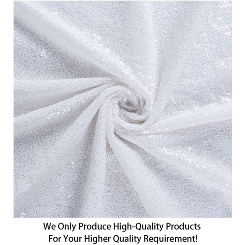 White sparkle fabric the - fabric, by