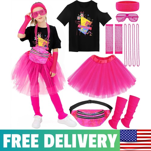 Pieces girls 80s outfit for - 13,