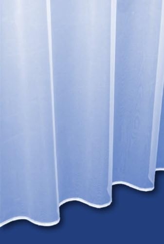 Custom length white voile - length, net