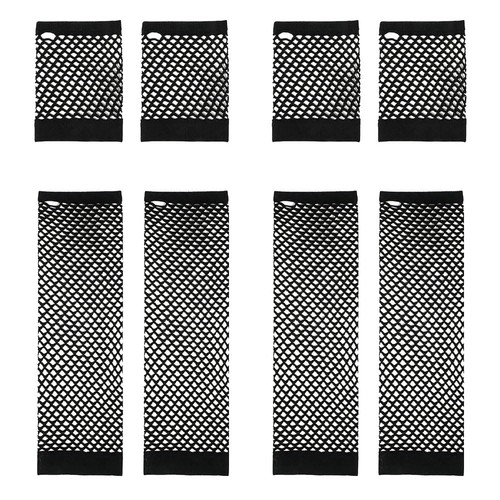 Fishnet gloves pairs - fishnet, gloves,